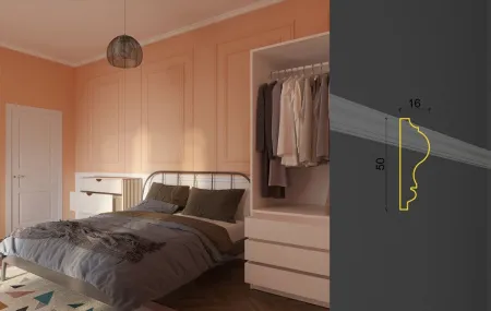 Молдинг гипсовый Deco Line MT-15