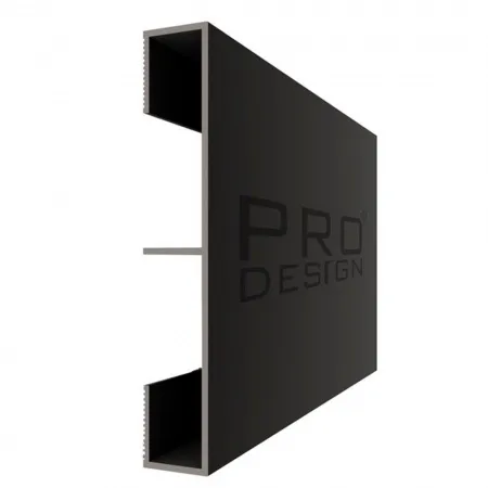 Вставка плинтус 1965 для плинтуса Pro Design 70мм Черный муар