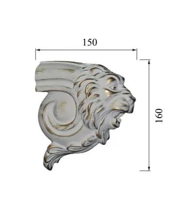 Наконечник для перил DECORUS NP-001