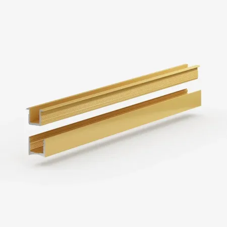 Вставка алюминиевая для теневого профиля Laconistiq Light mini Светлое золото