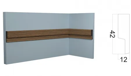 Финишный молдинг PAOLO ARTE Kr168M-7