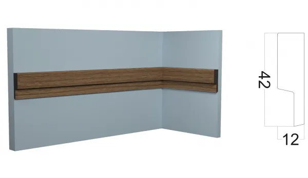 Финишный молдинг PAOLO ARTE Kr168M-7