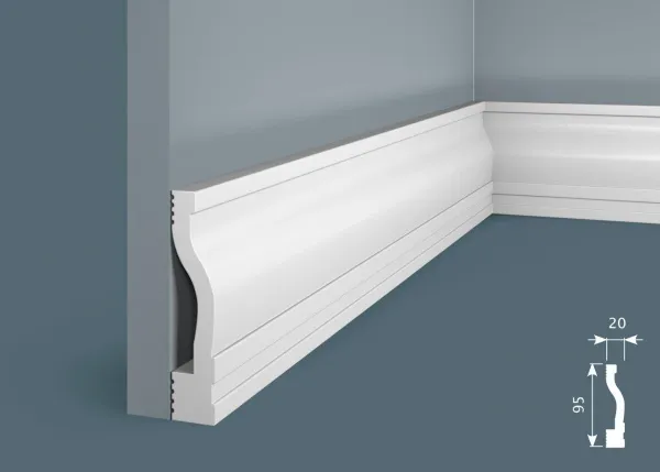 Плинтус напольный COSCA PX017