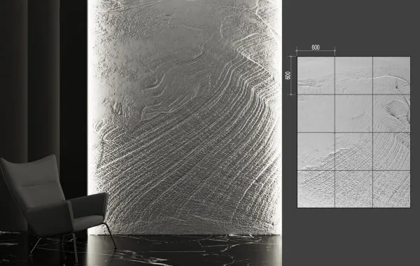 Гипсовая панно Deco Line BREEZE