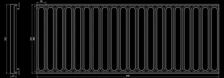 Фриз гипсовый Artpole SF95