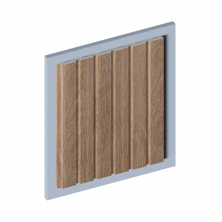 Декоративная панель HIWOOD LV123 BR416