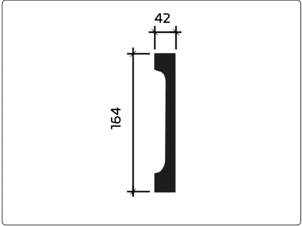 Фасадный декор фриз Европласт 4.33.102