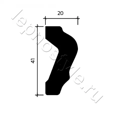 Молдинг Европласт 1.51.375