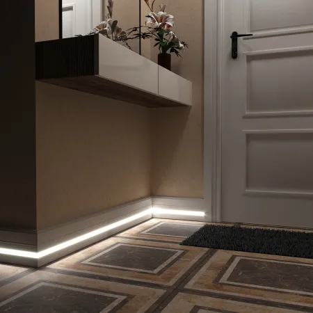 Плинтус напольный Evrowood PN 120 LED