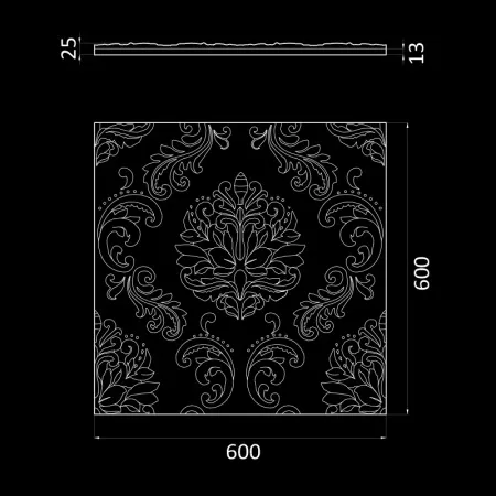 Гипсовая 3D панель Artpole VALENCIA