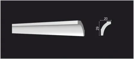 Карниз потолочный DECOR DIZAYN DD36