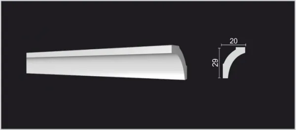 Карниз потолочный DECOR DIZAYN DD36