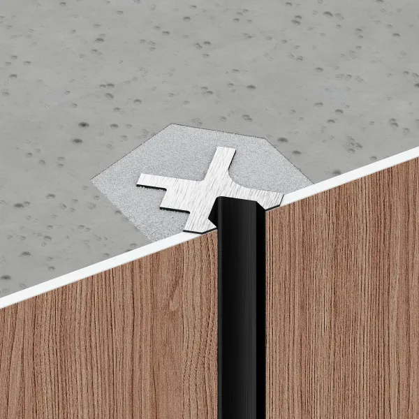 Разделительный теневой профиль D00X Титановый