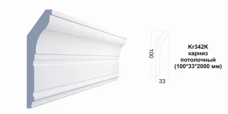 Карниз потолочный PAOLO ARTE Kr342K