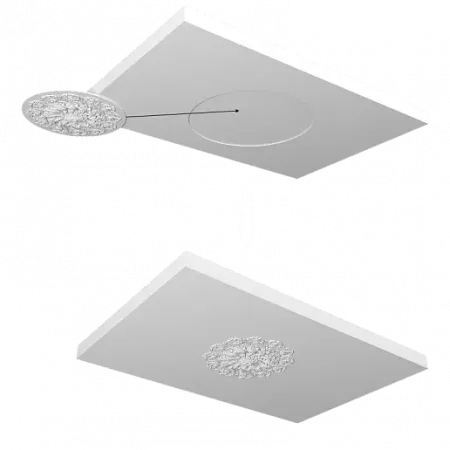 Розетка потолочная Artpole SR234N/V