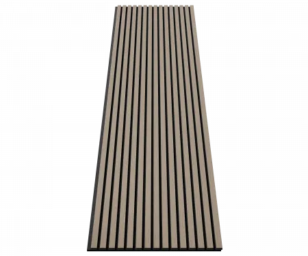 Акустическая панель COSCA черный войлок  Дуб латте бежевый/2750