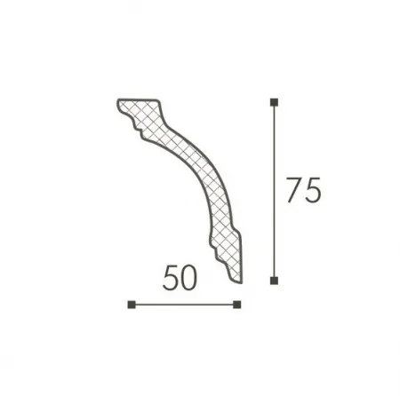 Карниз потолочный NMС WT14