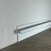 Теневой плинтус скрытого монтажа Pro Design 7209 Белый грунт