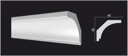 Карниз потолочный DECOR DIZAYN DD13