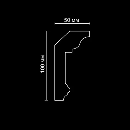 Карниз потолочный вентиляционный Artpole S6K2V