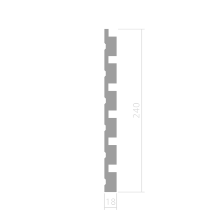 Декоративные панели Ultrawood UW 04 i 2.80