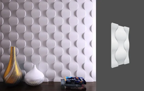 Гипсовая 3D панель Deco Line M-06