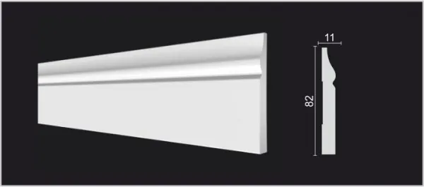 Плинтус напольный DECOR DIZAYN DD48