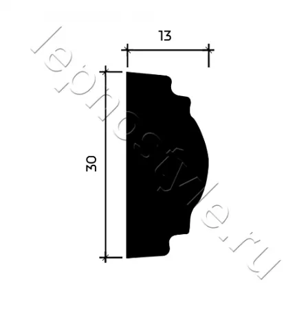 Молдинг Европласт 1.51.379