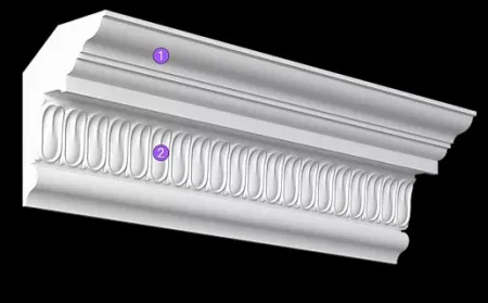 Карниз потолочный гипсовый Artpole SK97N 