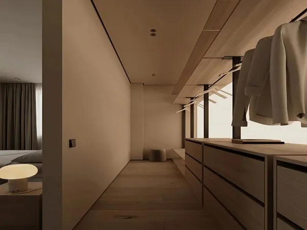 Теневой профиль потолочный GIPS под подсветку, черный муар