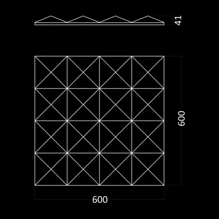 Гипсовая 3D панель Artpole ZOOM