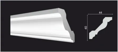 Карниз потолочный DECOR DIZAYN DD21