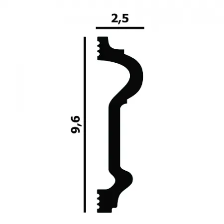 Молдинг Перфект Plus Р72