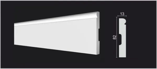 Плинтус напольный DECOR DIZAYN DD49