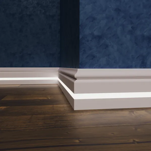 Плинтус напольный Evrowood PN 100 LED