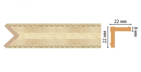 Внешний угол Decomaster 116M-5