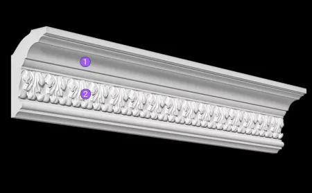 Карниз потолочный гипсовый Artpole SK146N