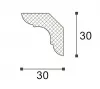 Плинтус потолочный NMС LX30