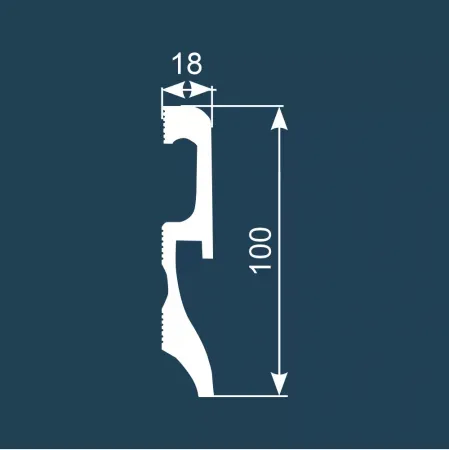 Плинтус напольный COSCA PX033