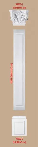 Ствол пилястры Decomaster 92831