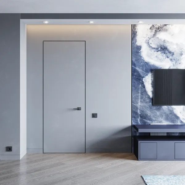 Скрытый плинтус_интерьер