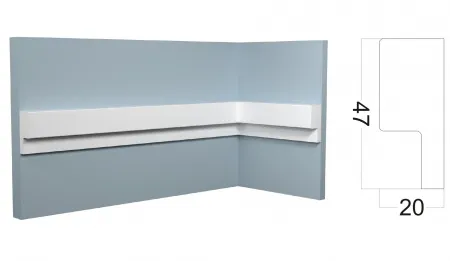 Финишный молдинг PAOLO ARTE Kr159M