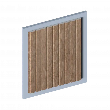 Декоративная панель HIWOOD LV124 BR416