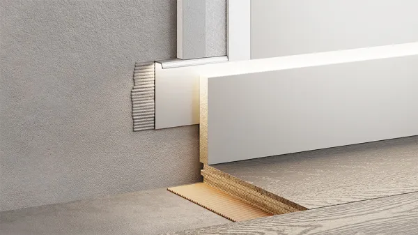 Скрытый профиль ФЕСО 80 МИНИ 50 мм  без покрытия