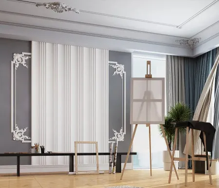 Гипсовая 3D панель WOODS K-1