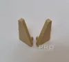 Комплект заглушек для микро плинтуса Pro Design 570 Шампань