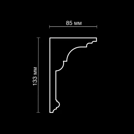 Карниз потолочный гипсовый Artpole SKT139