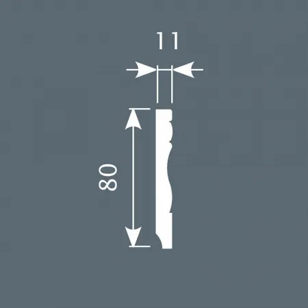 Плинтус напольный COSCA PX015