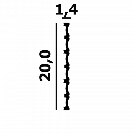 Декоративная панель Перфект Plus Р121