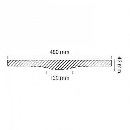 Розетка потолочная Европласт 1.56.016